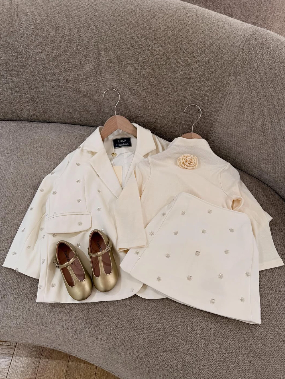 Ensemble Fille Fleur – Image 2